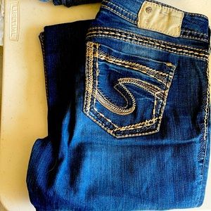 Silver Suki Dark Colored Jeans